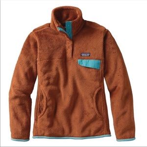 Patagonia Fleece Quarter Zip Sweater Pullover Med.
